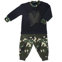 F&D pyjama camouflage adelaar Maat 92 - 128