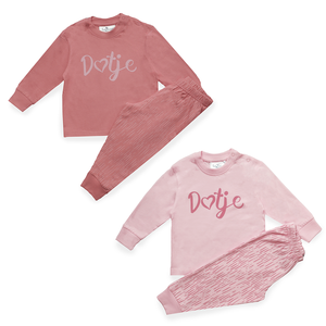 Pyjama Dotje Light Pink & Dusty Pink Fun2Wear maat 62 - 86