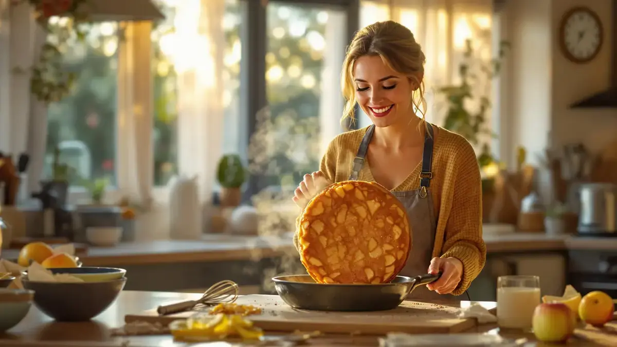 Deze appelcake uit de pan zal je verrassen zelfs zonder oven een culinaire openbaring die je niet mag missen