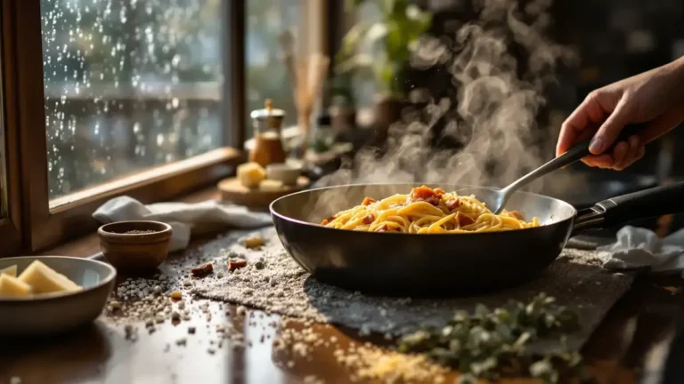 Door dit ingrediënt weg te laten worden je carbonara eindelijk romig dankzij deze weinig bekende keukentip