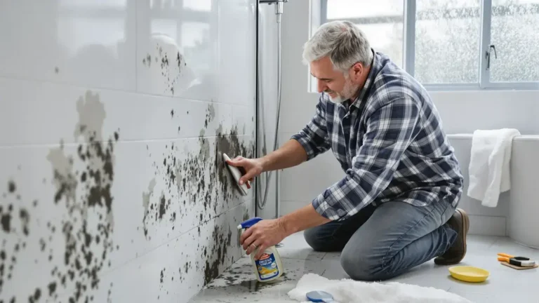 Schimmel in de badkamer een eenvoudige jaarlijkse routine kan veelgemaakte en kostbare fouten voorkomen