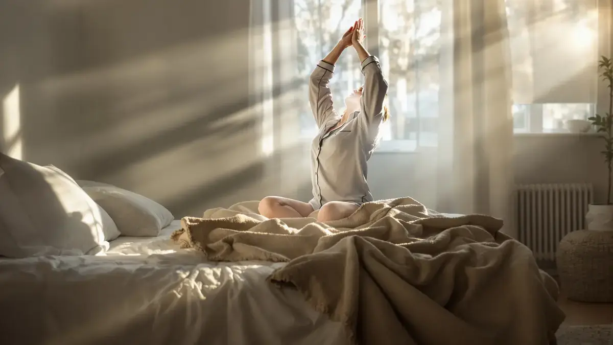 Vanaf het ontwaken geeft dit eenvoudige gebaar de hele dag energie