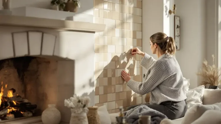 Verfraai uw open haard in 2 eenvoudige stappen zonder ingrijpende werkzaamheden